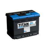 Titan Euro Silver 76 Аh 730A п-п